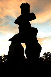 British Columbia - Inukshuk Sunset