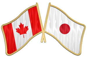 Japanese Visiting Canada