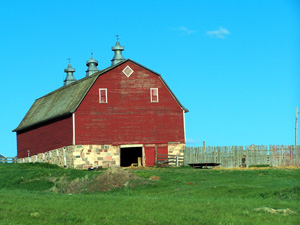 Old Barn in Saskatchewan